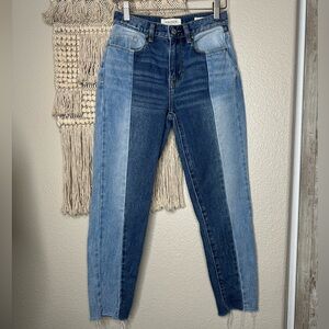 PacSun Two-Tone Skinny Jeans